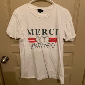 “Merci, Mon Cheri” Graphic Tee